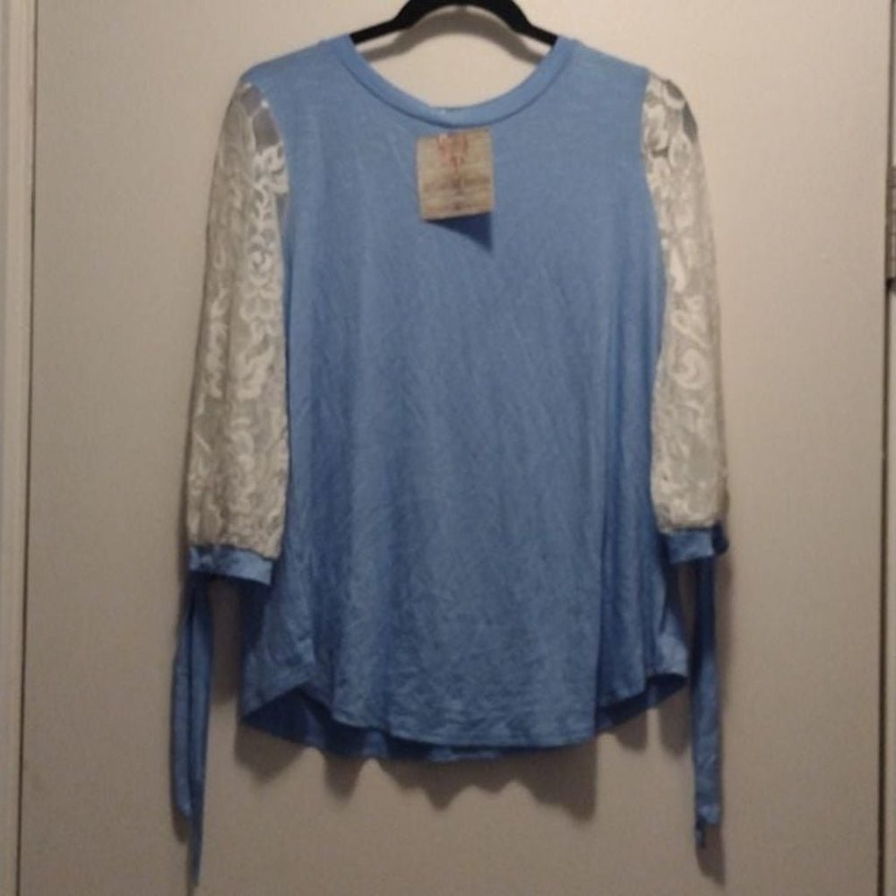 NWT Blue Top